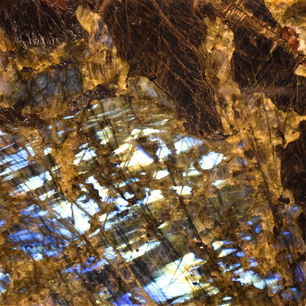 Granit Labradorite Multicolore de Madagascar