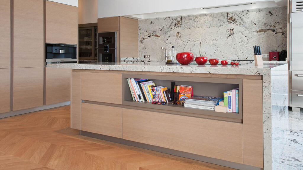 Plan de travail en granit sur mesure