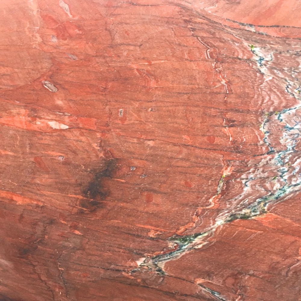 Quartzite naturelle Rosso Pompeiano