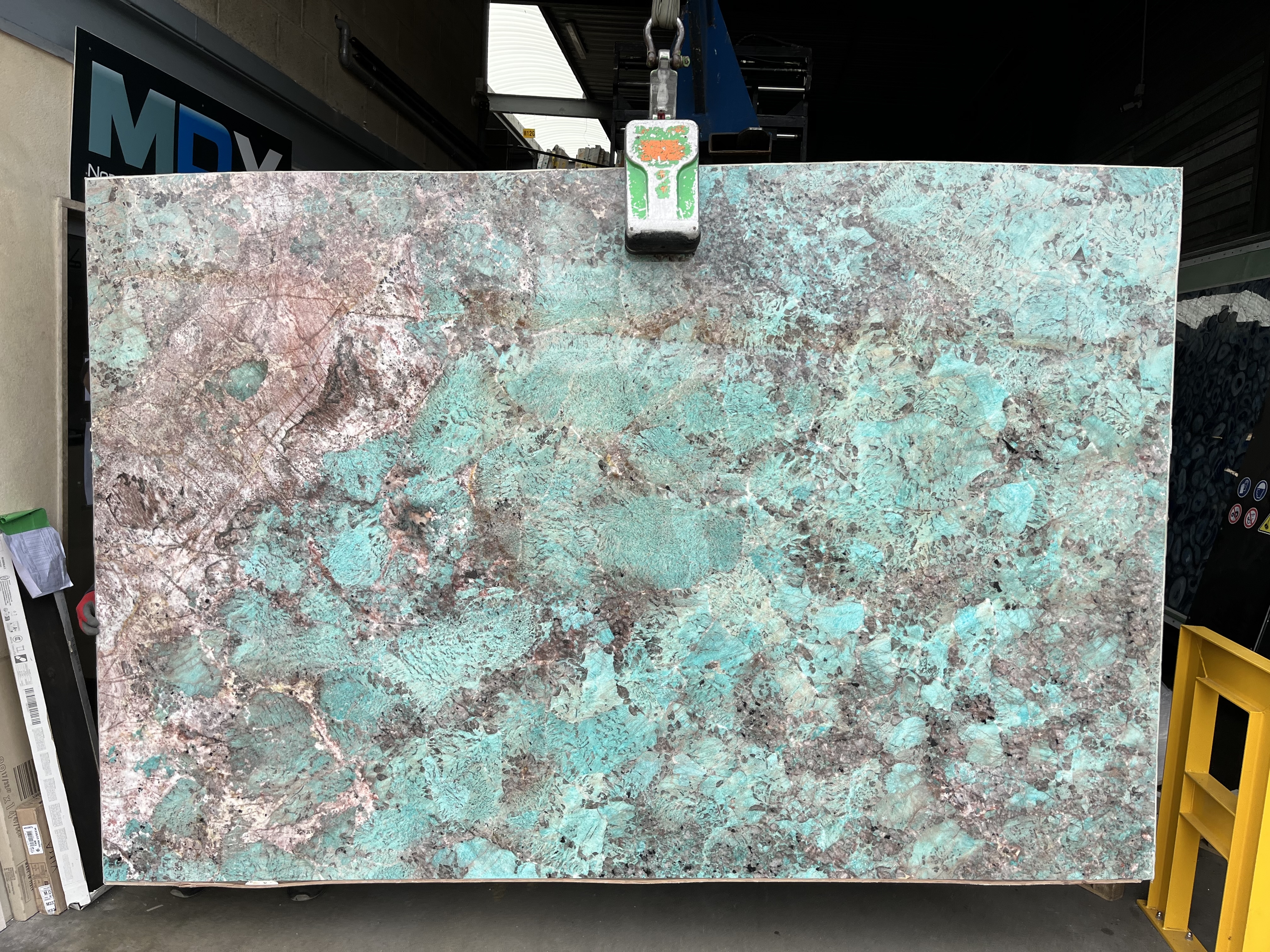 AMAZONITE BLUE
